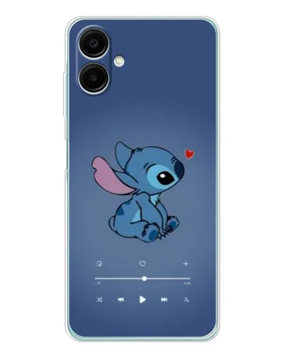 Чехол для Samsung Galaxy A07 с картинкой «Музыкальный Stitch»