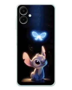 Чехол для Samsung Galaxy A07 с картинкой «Сияющий Стич»