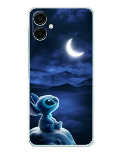 Чехол для Samsung Galaxy A07 с картинкой «Лунная ночь Стича»
