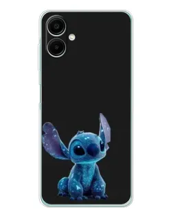 Чехол для Samsung Galaxy A07 с картинкой «Стич на черном» Чехол для Samsung Galaxy A07 с картинкой «Стич на черном»