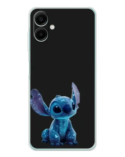 Чехол для Samsung Galaxy A07 с картинкой «Стич на черном» Чехол для Samsung Galaxy A07 с картинкой «Стич на черном»