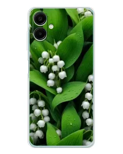 Чехол для Samsung Galaxy A07 с картинкой «Ландыши в зелени» Чехол для Samsung Galaxy A07 с картинкой «Ландыши в зелени»