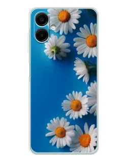 Чехол для Samsung Galaxy A07 с картинкой «Белоснежные маргаритки» Чехол для Samsung Galaxy A07 с картинкой «Белоснежные маргаритки»