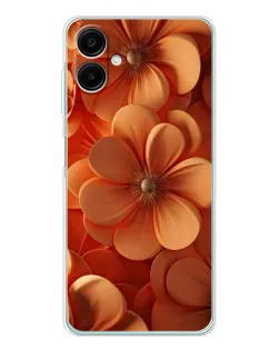 Чехол для Samsung Galaxy A07 с картинкой «Оранжевый макро цветок» Чехол для Samsung Galaxy A07 с картинкой «Оранжевый макро цветок»
