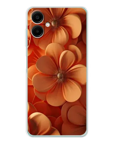 Чехол для Samsung Galaxy A07 с картинкой «Оранжевый макро цветок» Чехол для Samsung Galaxy A07 с картинкой «Оранжевый макро цветок»