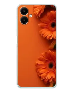 Чехол для Samsung Galaxy A07 с картинкой «Оранжевые герберы» Чехол для Samsung Galaxy A07 с картинкой «Оранжевые герберы»