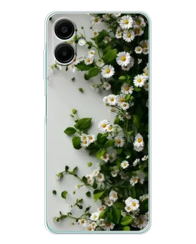 Чехол для Samsung Galaxy A07 с картинкой «Ветка мелких белых цветов» Чехол для Samsung Galaxy A07 с картинкой «Ветка мелких белых цветов»