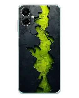 Чехол для Samsung Galaxy A07 с картинкой «Салатовый разлом скалы» Чехол для Samsung Galaxy A07 с картинкой «Салатовый разлом скалы»