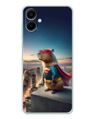 Чохол для Samsung Galaxy A07 з картинкою «Капі-мен супергерой» Чохол для Samsung Galaxy A07 з картинкою «Капі-мен супергерой»