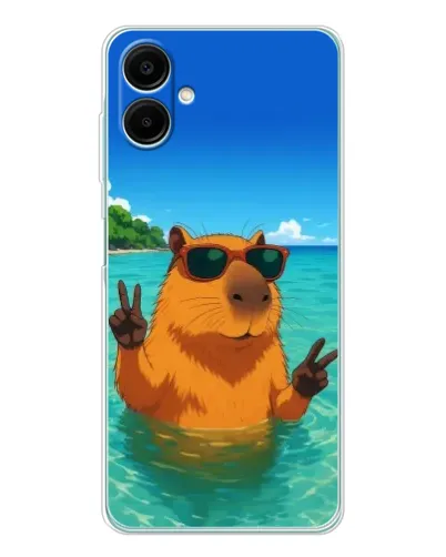 Чохол для Samsung Galaxy A07 з картинкою «Морська капібара» Чохол для Samsung Galaxy A07 з картинкою «Морська капібара»