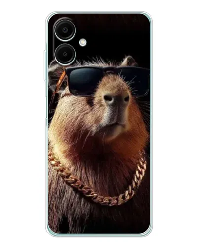 Чохол для Samsung Galaxy A07 з картинкою «Капібара золотий ланцюг» Чохол для Samsung Galaxy A07 з картинкою «Капібара золотий ланцюг»