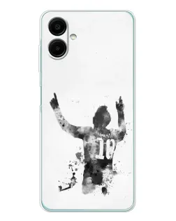 Чехол для Samsung Galaxy A07 с картинкой «Messi ART»
