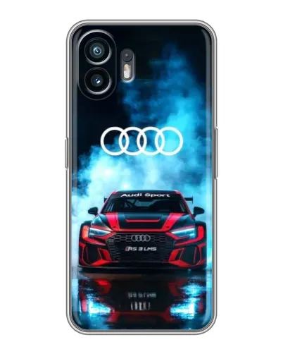 Чохол для Samsung Galaxy A07s з картинкою «Audi Sport — неон»