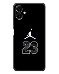 Чехол для Samsung Galaxy A08 с картинкой «Jordan Flight 23»