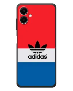 Чехол для Samsung Galaxy A08 с картинкой «Ретро блоки Adidas»