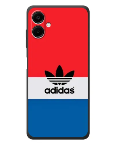 Чехол для Samsung Galaxy A08 с картинкой «Ретро блоки Adidas» Чехол для Samsung Galaxy A08 с картинкой «Ретро блоки Adidas»