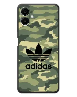 Чехол для Samsung Galaxy A08 с картинкой «Милитари стиль Adidas»