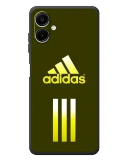 Чехол для Samsung Galaxy A08 с картинкой «Оливковый градиент Adidas»