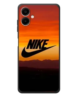 Чехол для Samsung Galaxy A08 с картинкой «Nike — вечерний горизонт»