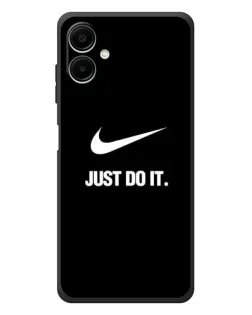Чехол для Samsung Galaxy A08 с картинкой «Классический принт Nike»