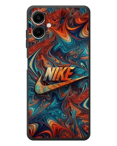 Чехол для Samsung Galaxy A08 с картинкой «Nike в абстракции» Чехол для Samsung Galaxy A08 с картинкой «Nike в абстракции»