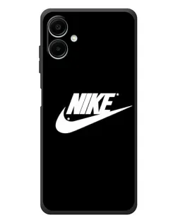 Чехол для Samsung Galaxy A08 с картинкой «Мазки краски Nike»