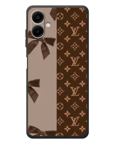 Чехол для Samsung Galaxy A08 с картинкой «Louis Vuitton — банты» Чехол для Samsung Galaxy A08 с картинкой «Louis Vuitton — банты»