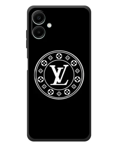 Чехол для Samsung Galaxy A08 с картинкой «LV — печать стиля» Чехол для Samsung Galaxy A08 с картинкой «LV — печать стиля»