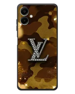 Чехол для Samsung Galaxy A08 с картинкой «Камуфляжный Louis Vuitton»