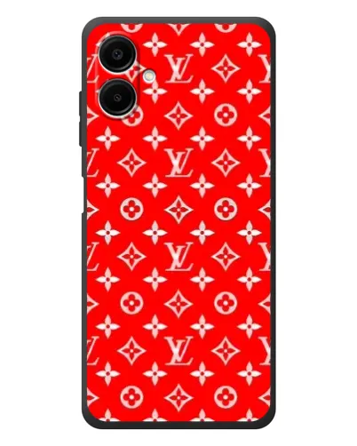 Чехол для Samsung Galaxy A08 с картинкой «Яркий паттерн LV» Чехол для Samsung Galaxy A08 с картинкой «Яркий паттерн LV»