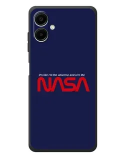 Чехол для Samsung Galaxy A08 с картинкой «NASA — глубокий космос»