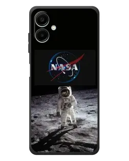 Чехол для Samsung Galaxy A08 с картинкой «Астронавт на Луне»