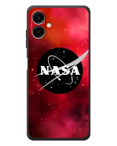 Чехол для Samsung Galaxy A08 с картинкой «NASA — красная туманность»