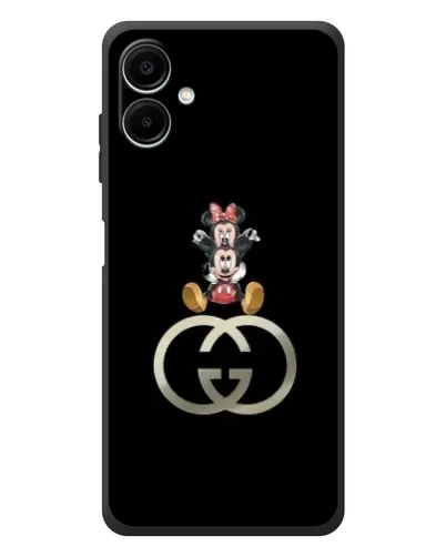 Чехол для Samsung Galaxy A08 с картинкой «Минни Маус на лого» Чехол для Samsung Galaxy A08 с картинкой «Минни Маус на лого»