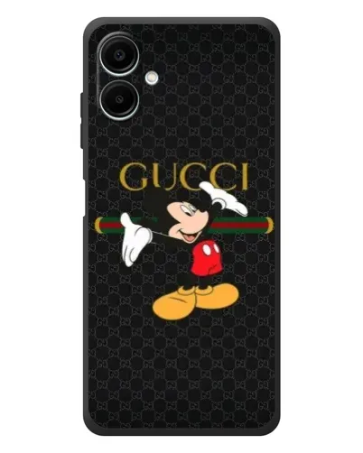 Чехол для Samsung Galaxy A08 с картинкой «Микки Маус Gucci» Чехол для Samsung Galaxy A08 с картинкой «Микки Маус Gucci»