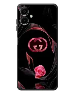 Чехол для Samsung Galaxy A08 с картинкой «Gucci — неоновая роза» Чехол для Samsung Galaxy A08 с картинкой «Gucci — неоновая роза»