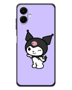 Чехол для Samsung Galaxy A08 с картинкой «Классическая Kuromi»