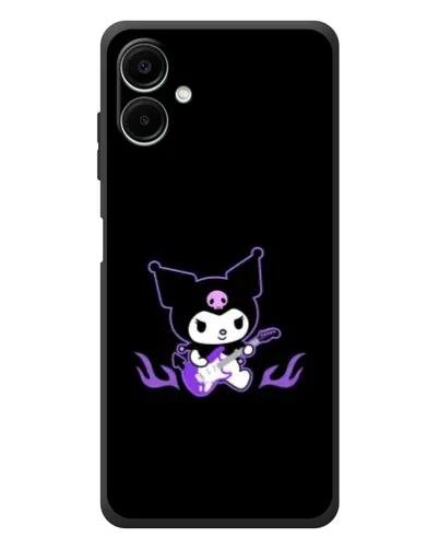 Чехол для Samsung Galaxy A08 с картинкой «Электрическая Kuromi» Чехол для Samsung Galaxy A08 с картинкой «Электрическая Kuromi»