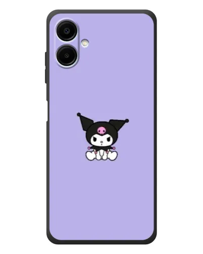 Чехол для Samsung Galaxy A08 с картинкой «Kuromi — фиолетовый минимализм» Чехол для Samsung Galaxy A08 с картинкой «Kuromi — фиолетовый минимализм»