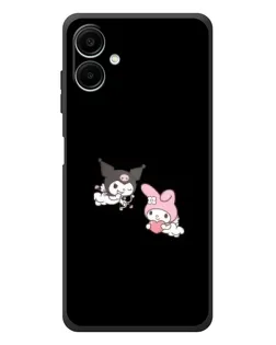 Чехол для Samsung Galaxy A08 с картинкой «My Melody и Kuromi»