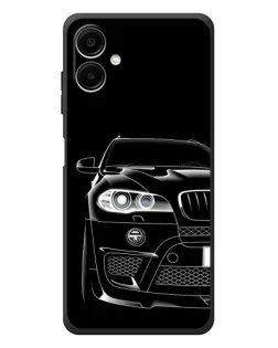Чехол для Samsung Galaxy A08 с картинкой «Темный силуэт BMW» Чехол для Samsung Galaxy A08 с картинкой «Темный силуэт BMW»
