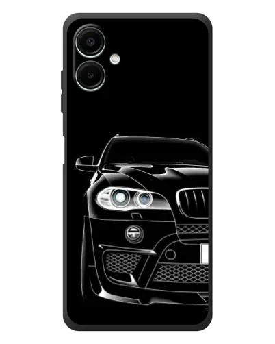Чехол для Samsung Galaxy A08 с картинкой «Темный силуэт BMW» Чехол для Samsung Galaxy A08 с картинкой «Темный силуэт BMW»