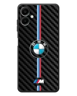 Чехол для Samsung Galaxy A08 с картинкой «Эмблема BMW и карбон» Чехол для Samsung Galaxy A08 с картинкой «Эмблема BMW и карбон»