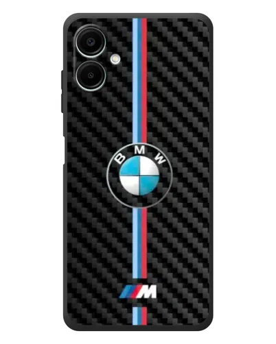 Чехол для Samsung Galaxy A08 с картинкой «Эмблема BMW и карбон» Чехол для Samsung Galaxy A08 с картинкой «Эмблема BMW и карбон»