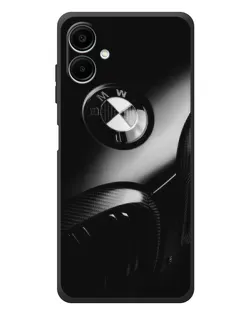 Чехол для Samsung Galaxy A08 с картинкой «Эмблема BMW — макро» Чехол для Samsung Galaxy A08 с картинкой «Эмблема BMW — макро»