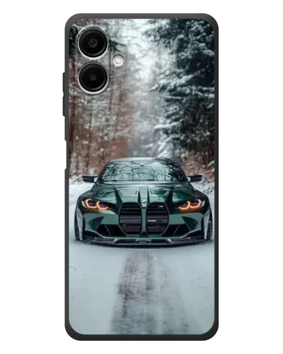 Чехол для Samsung Galaxy A08 с картинкой «BMW в зимнем лесу» Чехол для Samsung Galaxy A08 с картинкой «BMW в зимнем лесу»