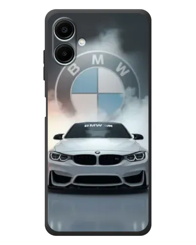 Чехол для Samsung Galaxy A08 с картинкой «BMW в белом дыму» Чехол для Samsung Galaxy A08 с картинкой «BMW в белом дыму»