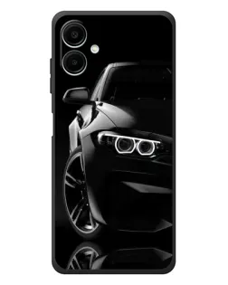 Чехол для Samsung Galaxy A08 с картинкой «Черная BMW — профиль» Чехол для Samsung Galaxy A08 с картинкой «Черная BMW — профиль»
