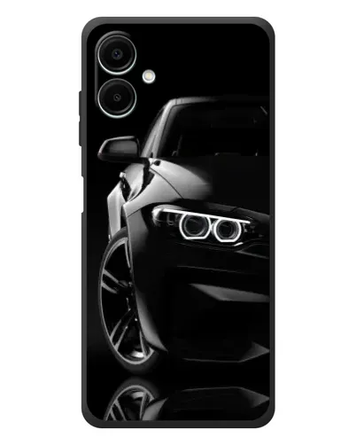 Чехол для Samsung Galaxy A08 с картинкой «Черная BMW — профиль» Чехол для Samsung Galaxy A08 с картинкой «Черная BMW — профиль»