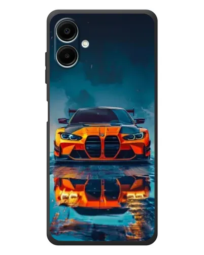 Чехол для Samsung Galaxy A08 с картинкой «BMW — золотая эмблема» Чехол для Samsung Galaxy A08 с картинкой «BMW — золотая эмблема»